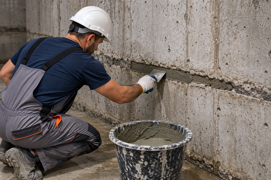 Hidroizolație rosturi de turnare în beton